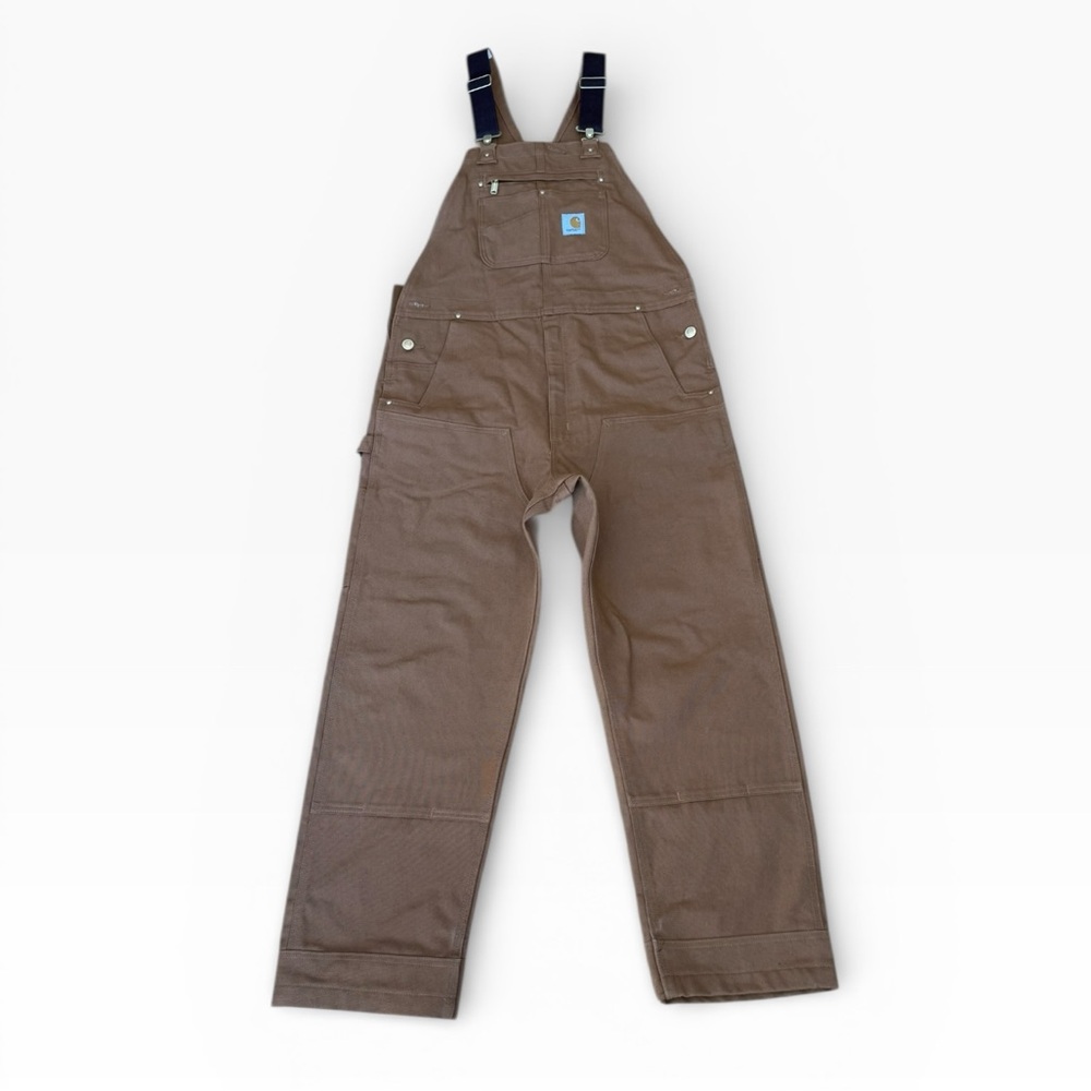 Carhartt Men's Tan Work Overalls
